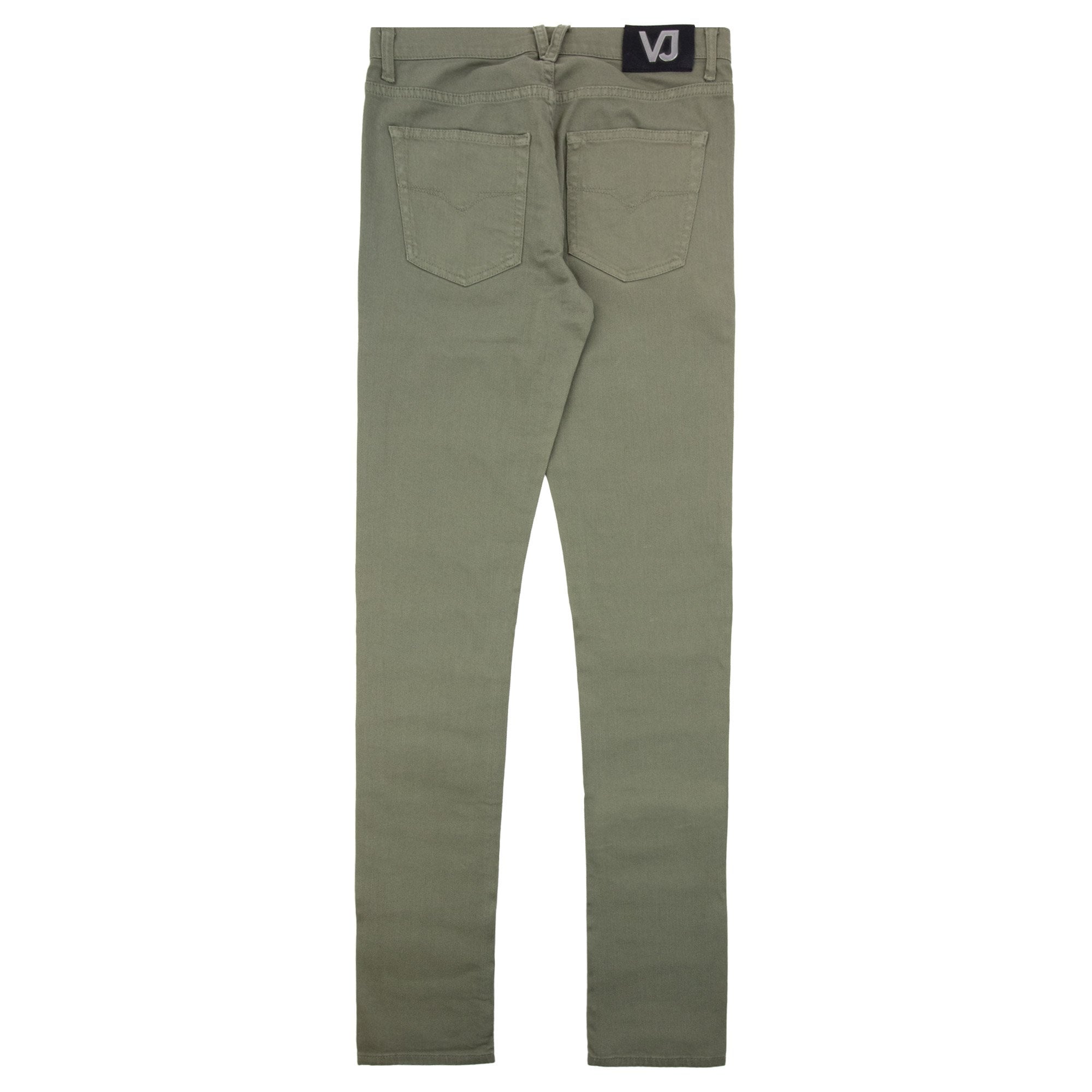 Versace Jeans Skinny Fit Logo Jeans Khaki