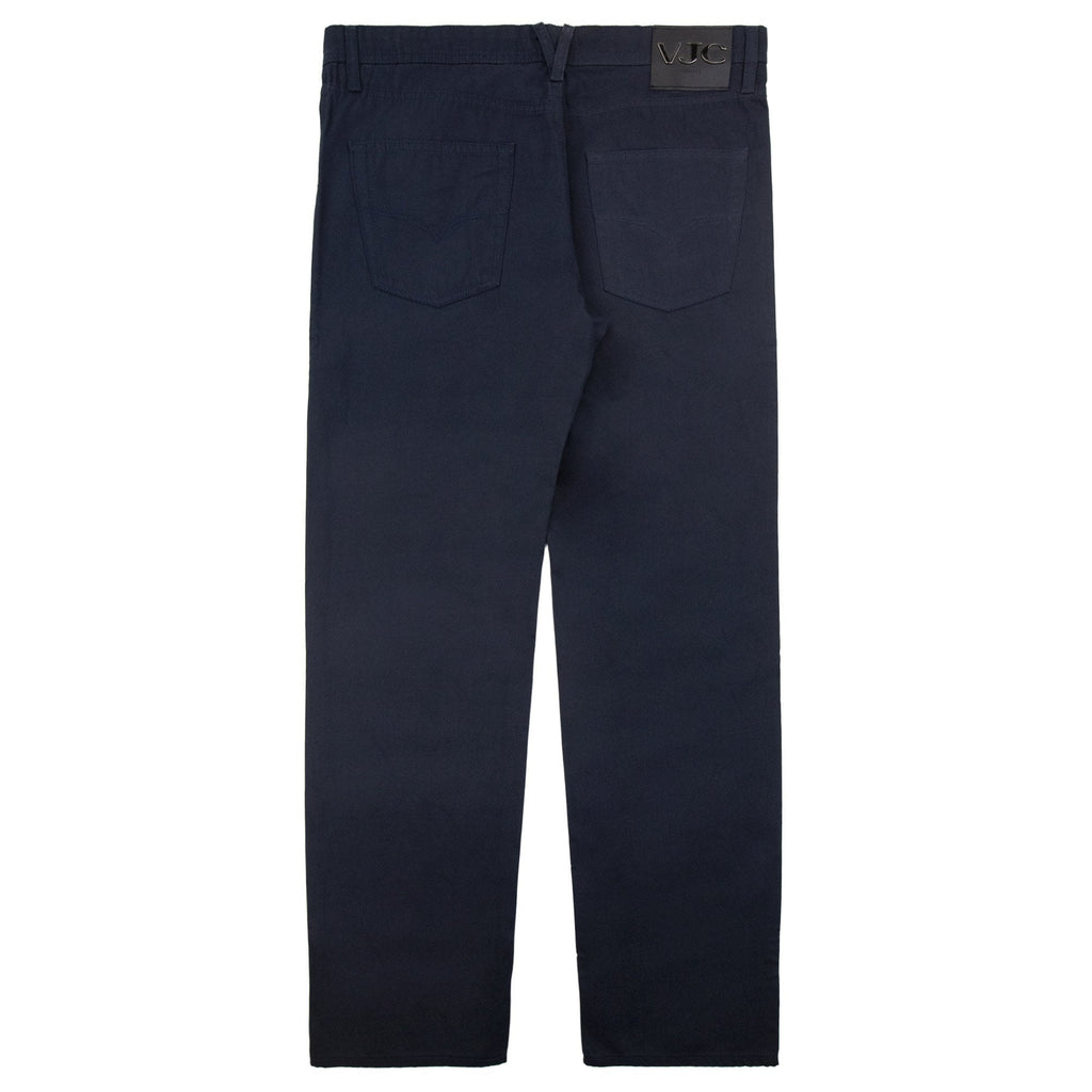 Versace Vjc Easy Fabric 5 Pocket Jeans Navy