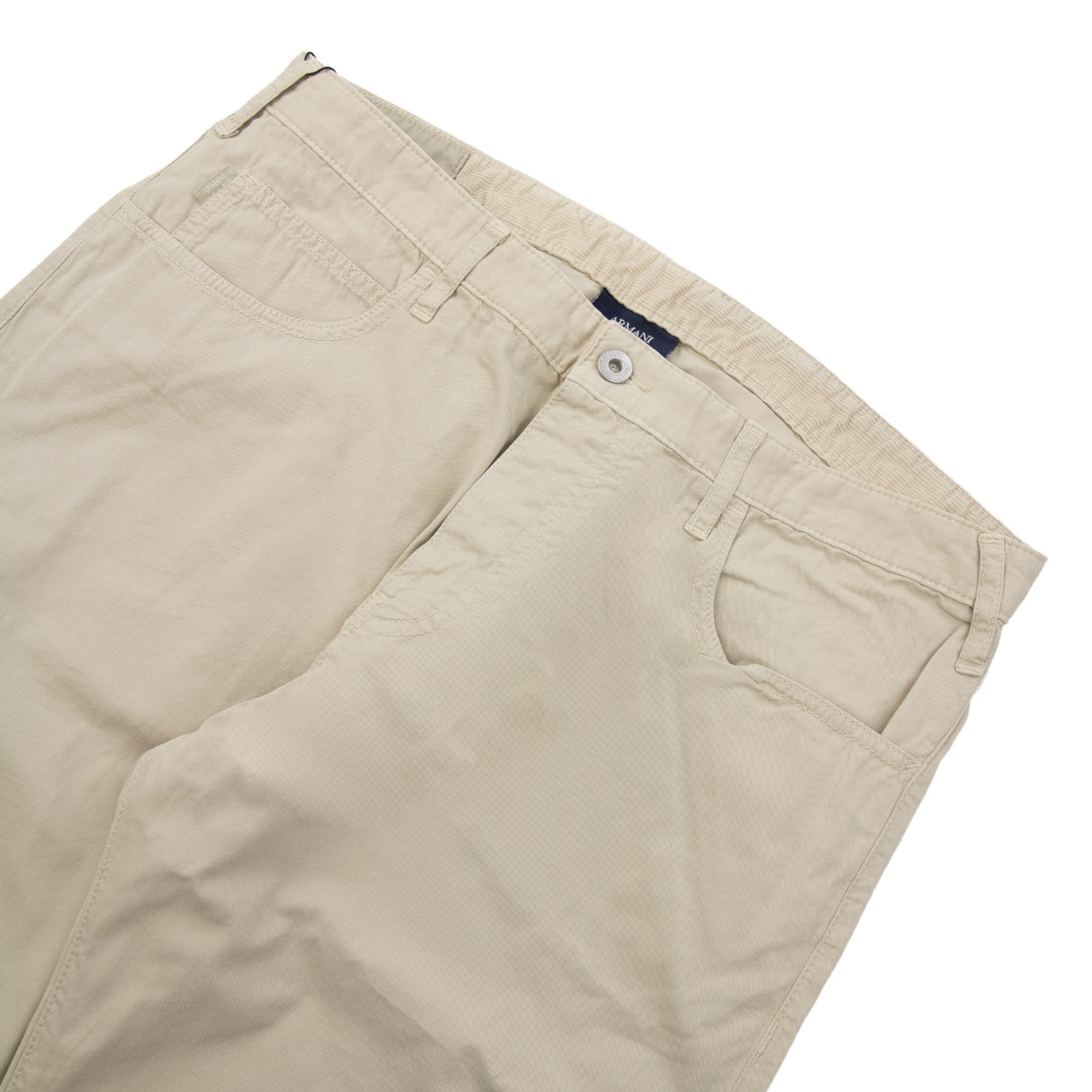Armani Jeans J45 Slim Fit Jeans Beige