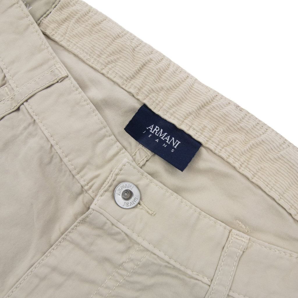 Armani Jeans J45 Slim Fit Jeans Beige
