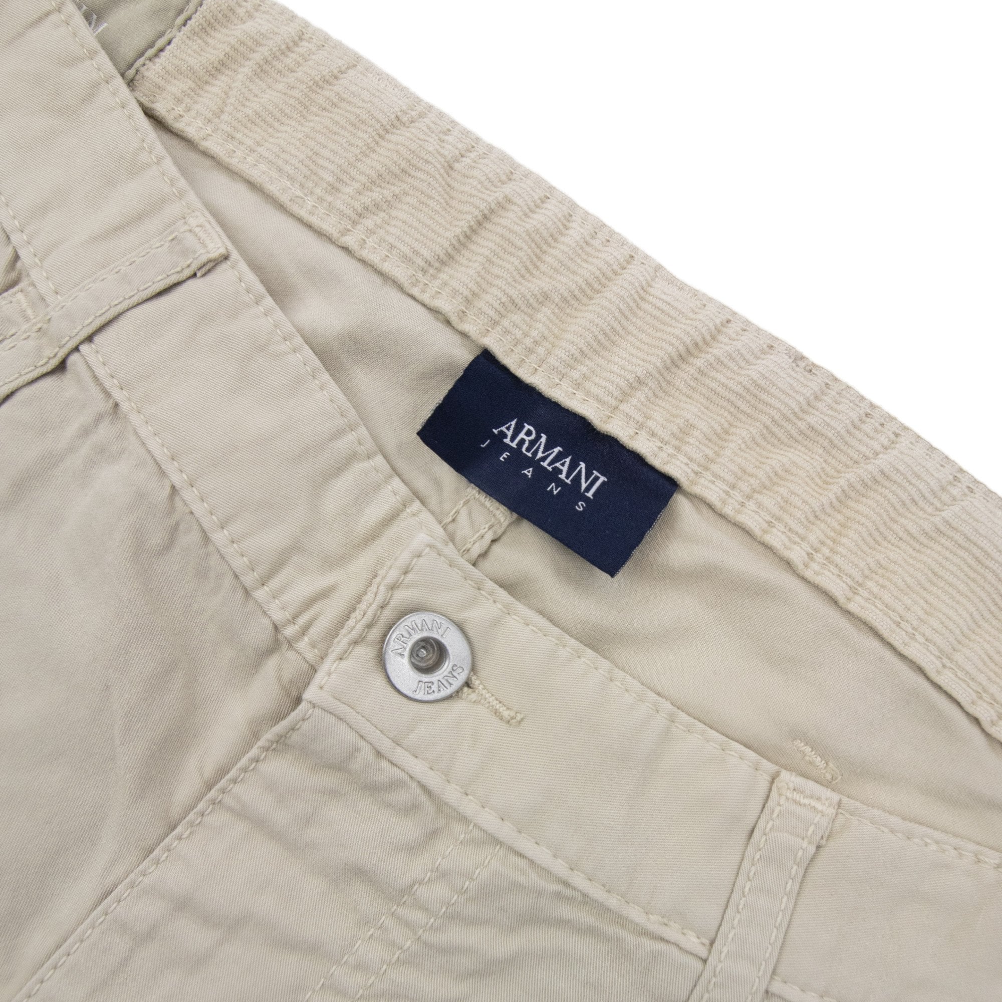 Armani Jeans J45 Slim Fit Jeans Beige