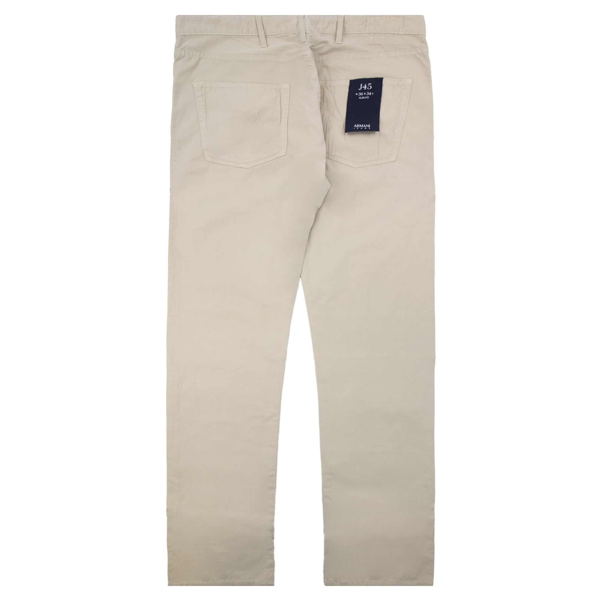 Armani Jeans J45 Slim Fit Jeans Beige