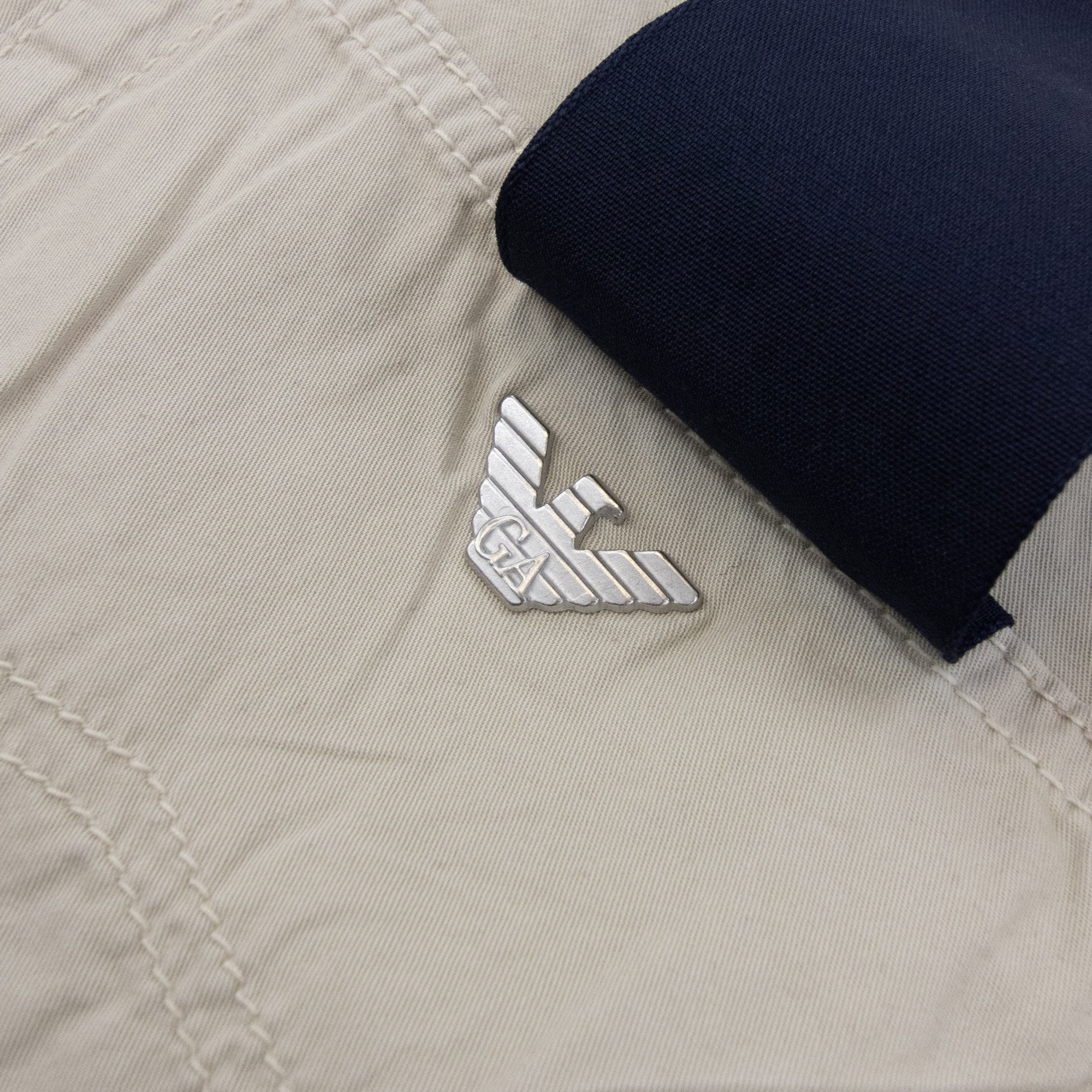 Armani Jeans J45 Slim Fit Jeans Beige