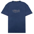 Versace Punk Loose Studs T Shirt Navy Blue