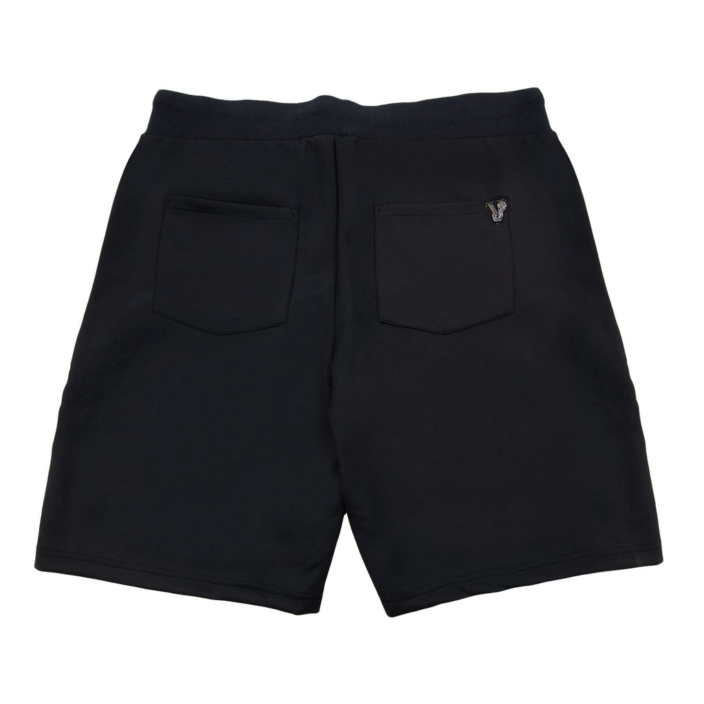 Versace Jeans Neoprene Thor Metal Logo Shorts Black