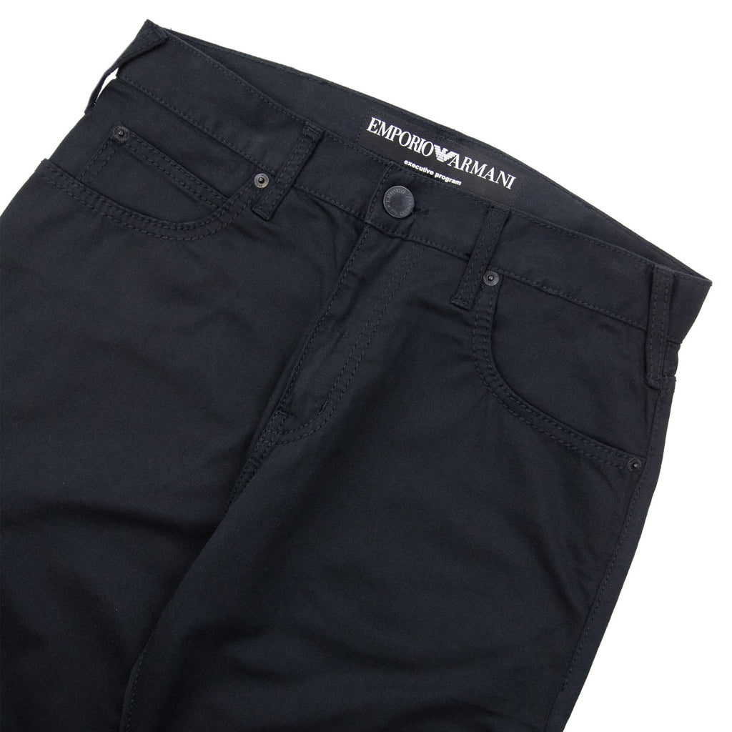 Emporio Armani J31 Regular Fit Jean Black