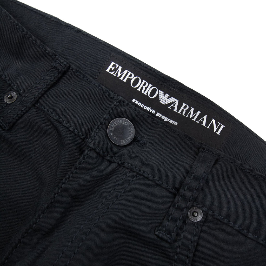 Emporio Armani J31 Regular Fit Jean Black