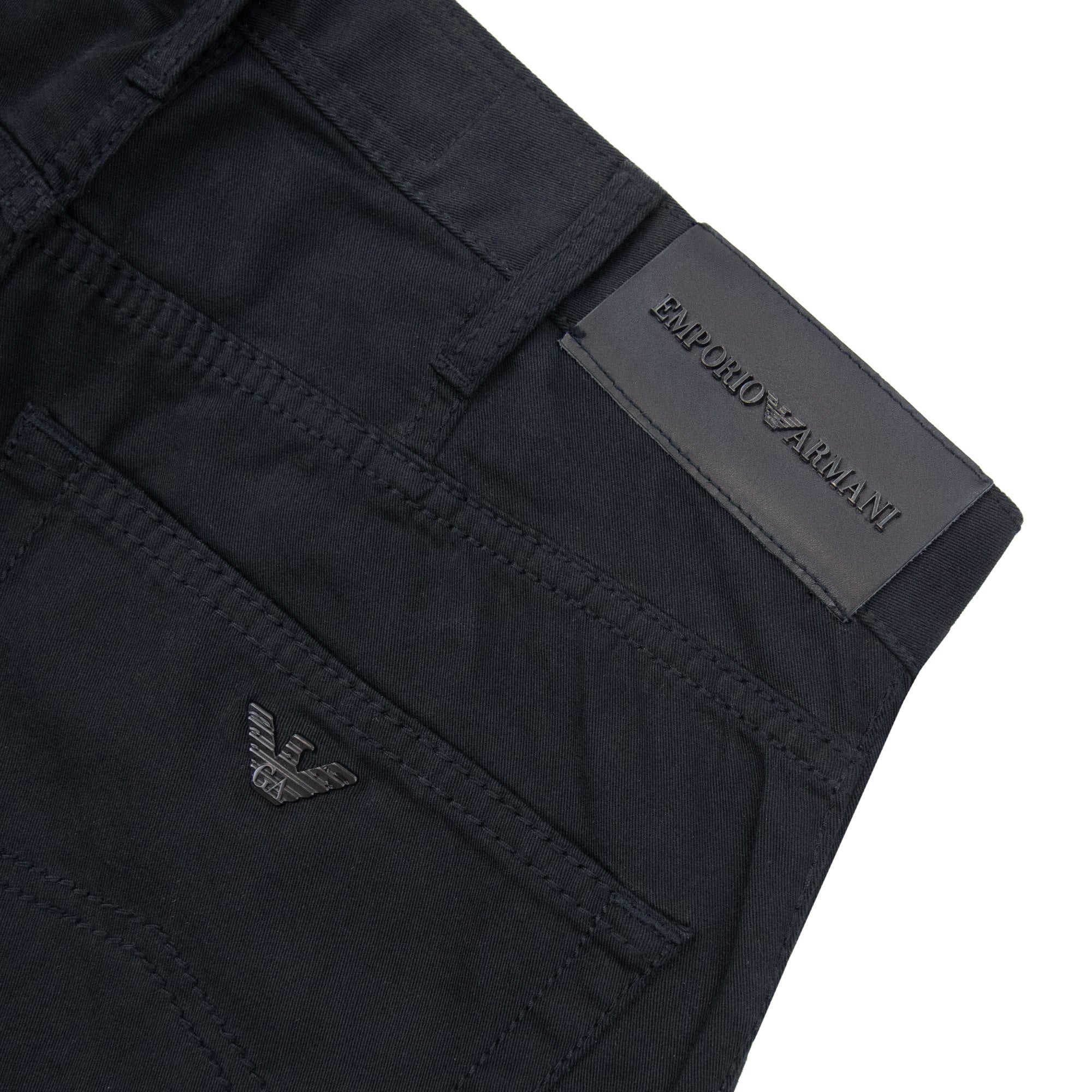 Emporio Armani J31 Regular Fit Jean Black