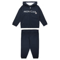 Moncler Junior Knitwear Logo Tracksuit Navy 778