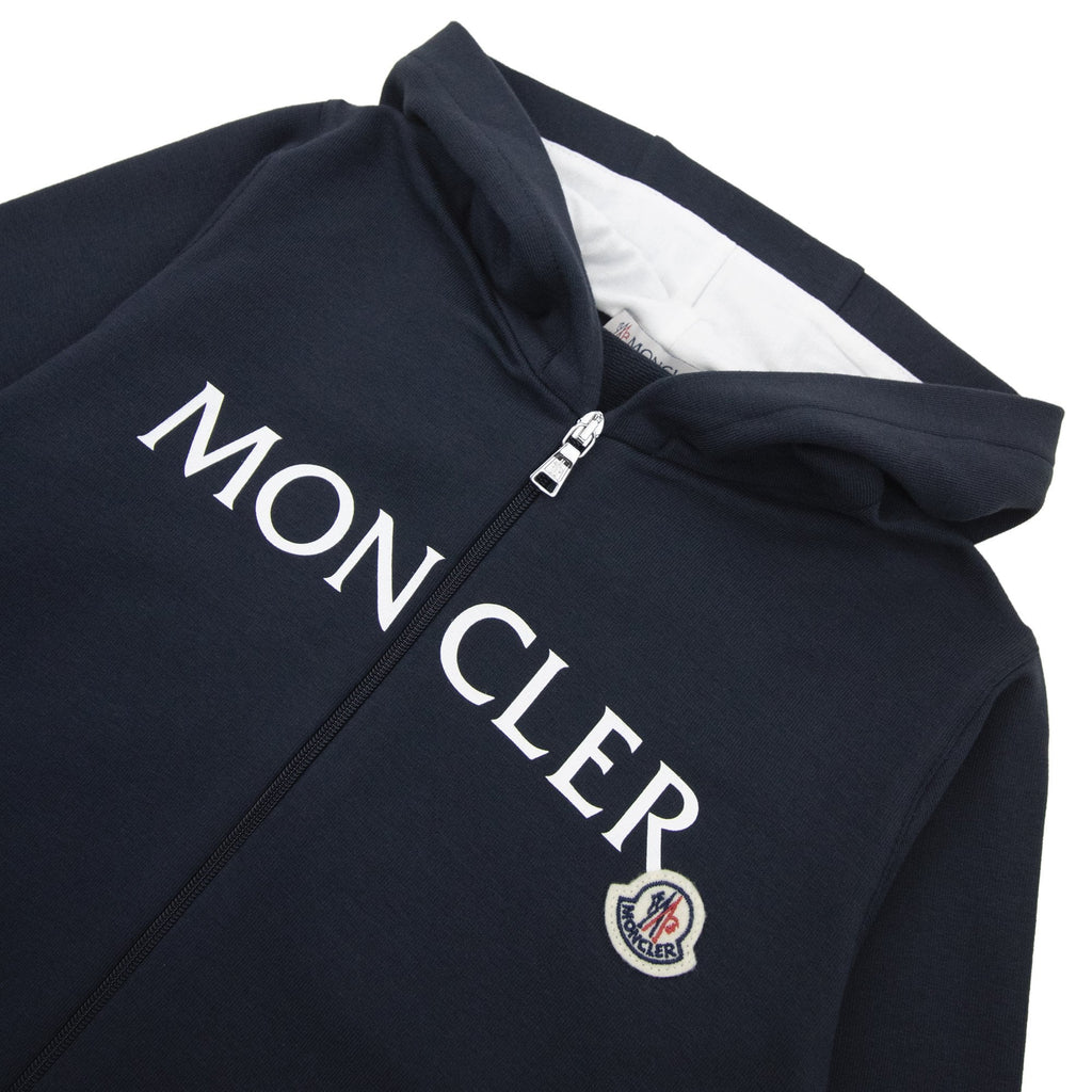 Moncler Junior Knitwear Logo Tracksuit Navy 778