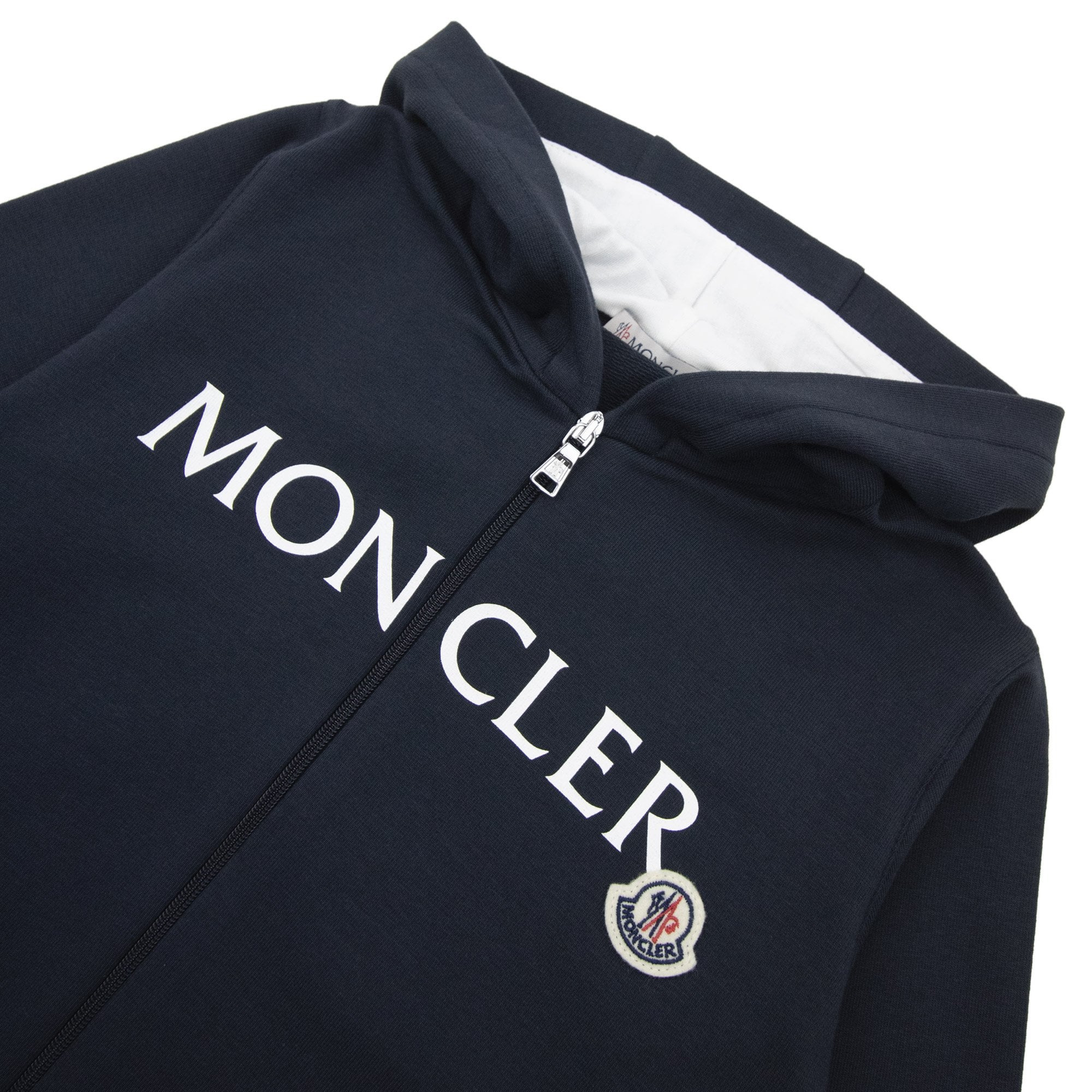 Moncler Junior Knitwear Logo Tracksuit Navy 778