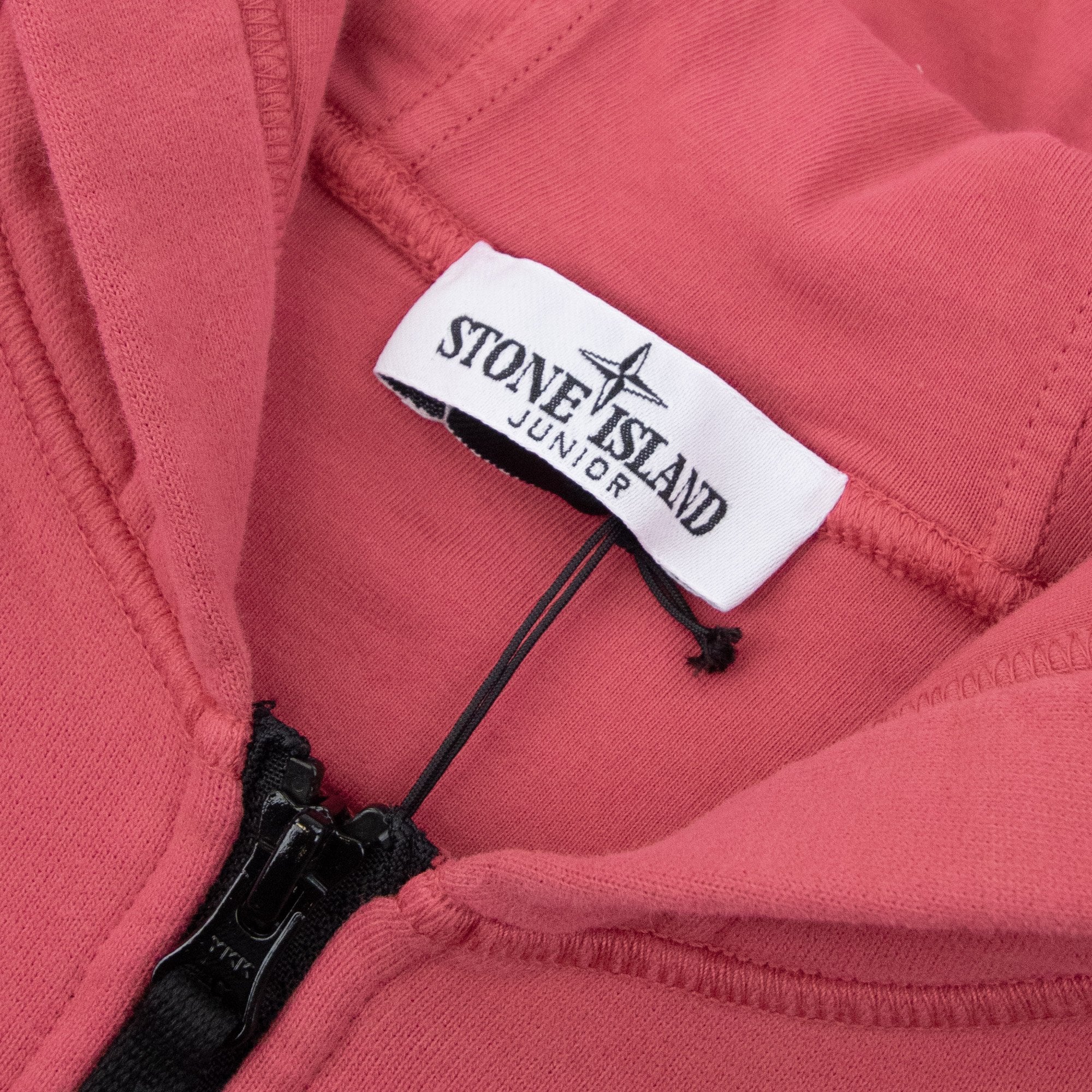 Stone Island Zip Hoody Kids Pink