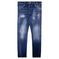 Dsquared2 Sexy Twist Paint Splatter Jean Denim 470