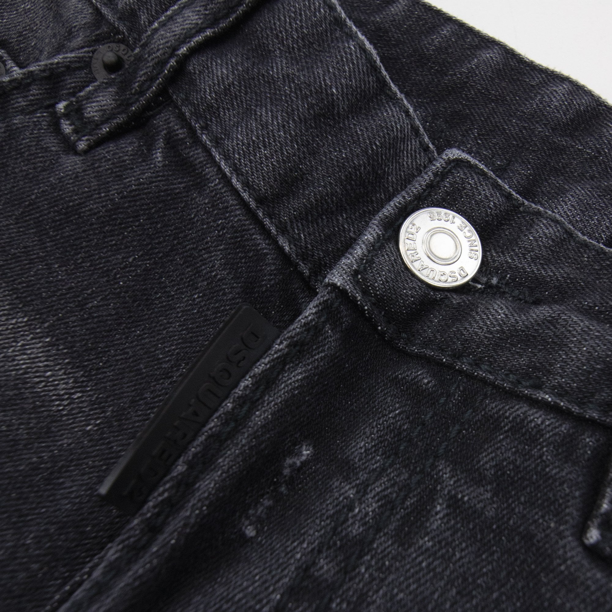 Dsquared2 Ds2 Back Pocket Slim Jean Black 900