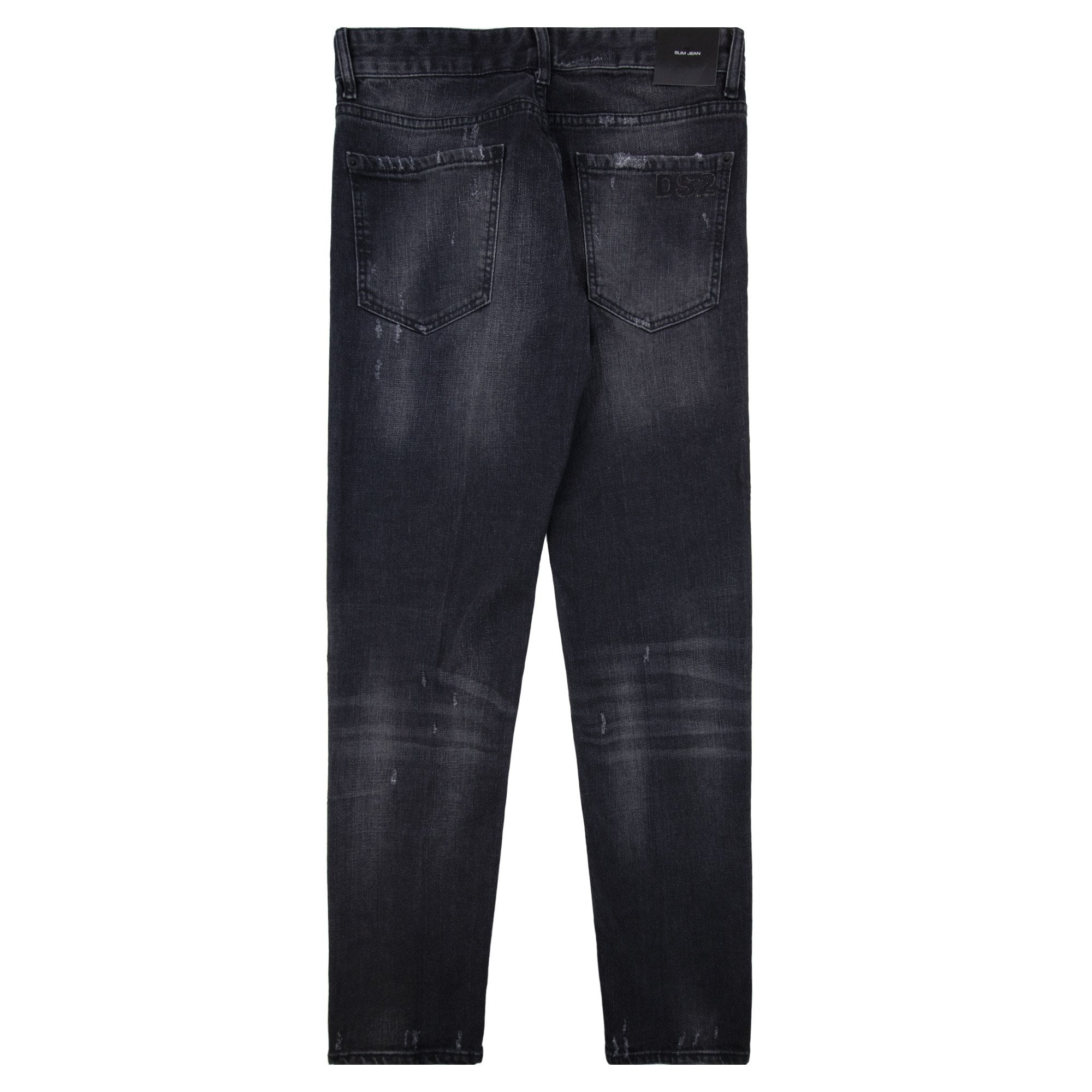 Dsquared2 Ds2 Back Pocket Slim Jean Black 900