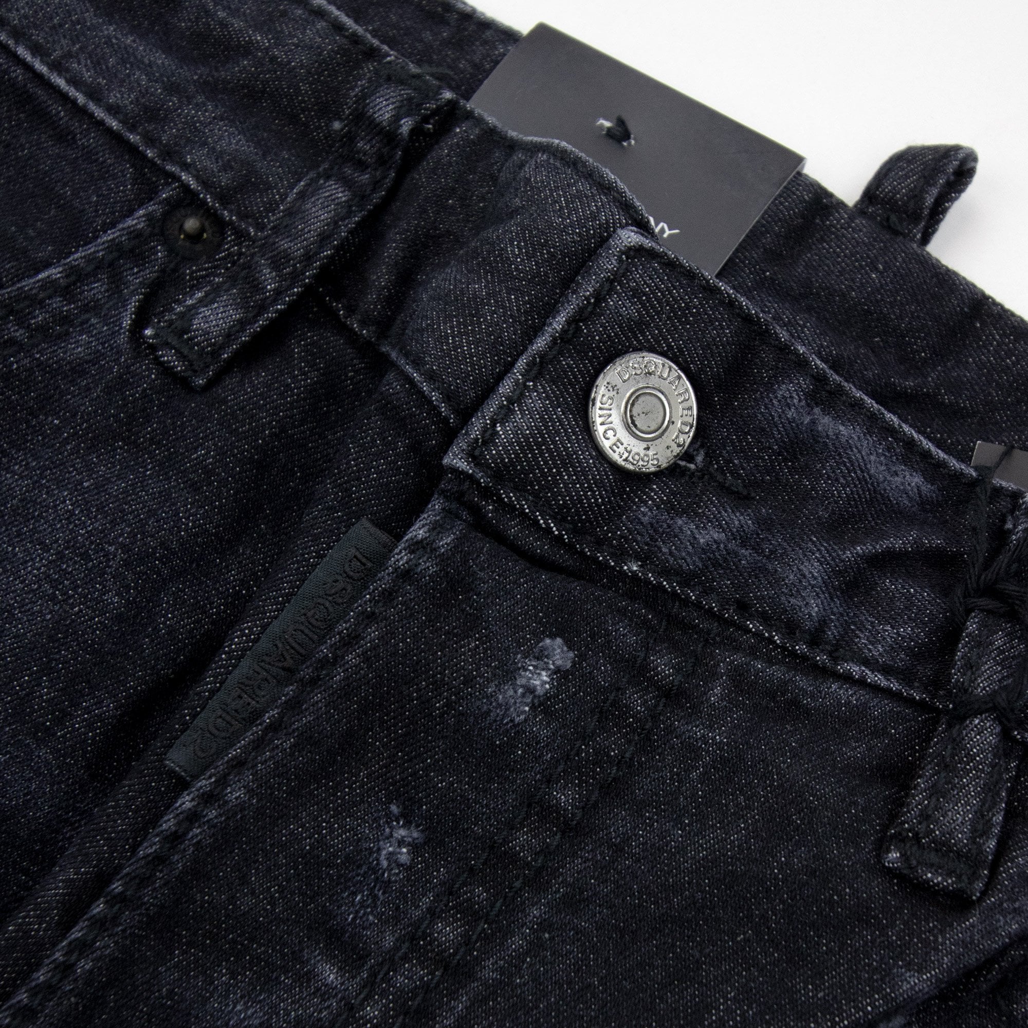 Dsquared2 Icon Kenny Twist Jean Black 900