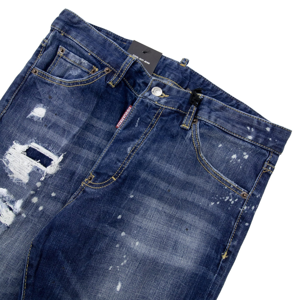 Dsquared2 Cool Guy Distressed Denim Jean Denim 470
