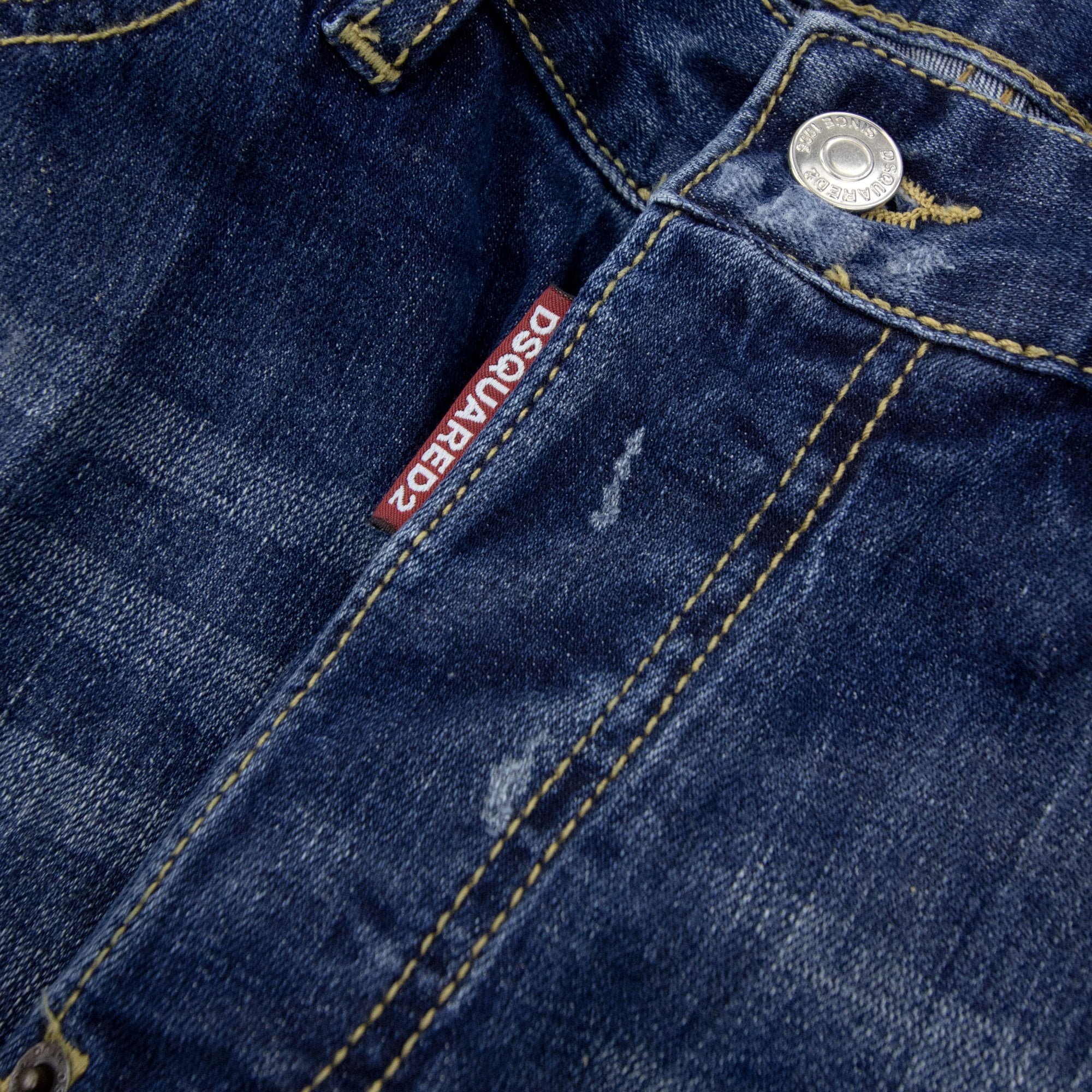 Dsquared2 Cool Guy Distressed Denim Jean Denim 470