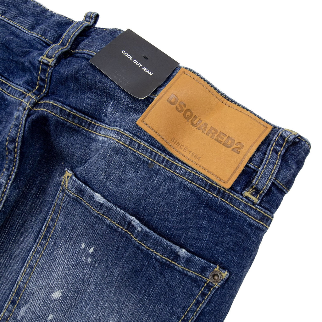 Dsquared2 Cool Guy Distressed Denim Jean Denim 470