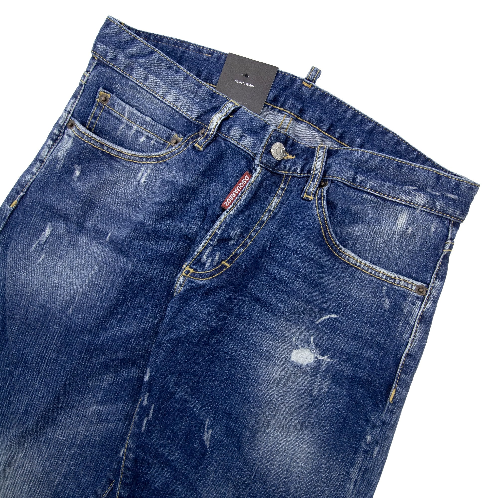 Dsquared2 Maple Leaf Slim Jean Denim 470