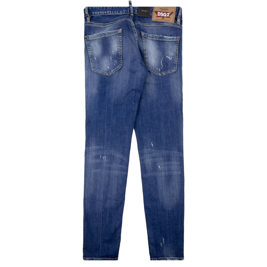 Dsquared2 Maple Leaf Slim Jean Denim 470