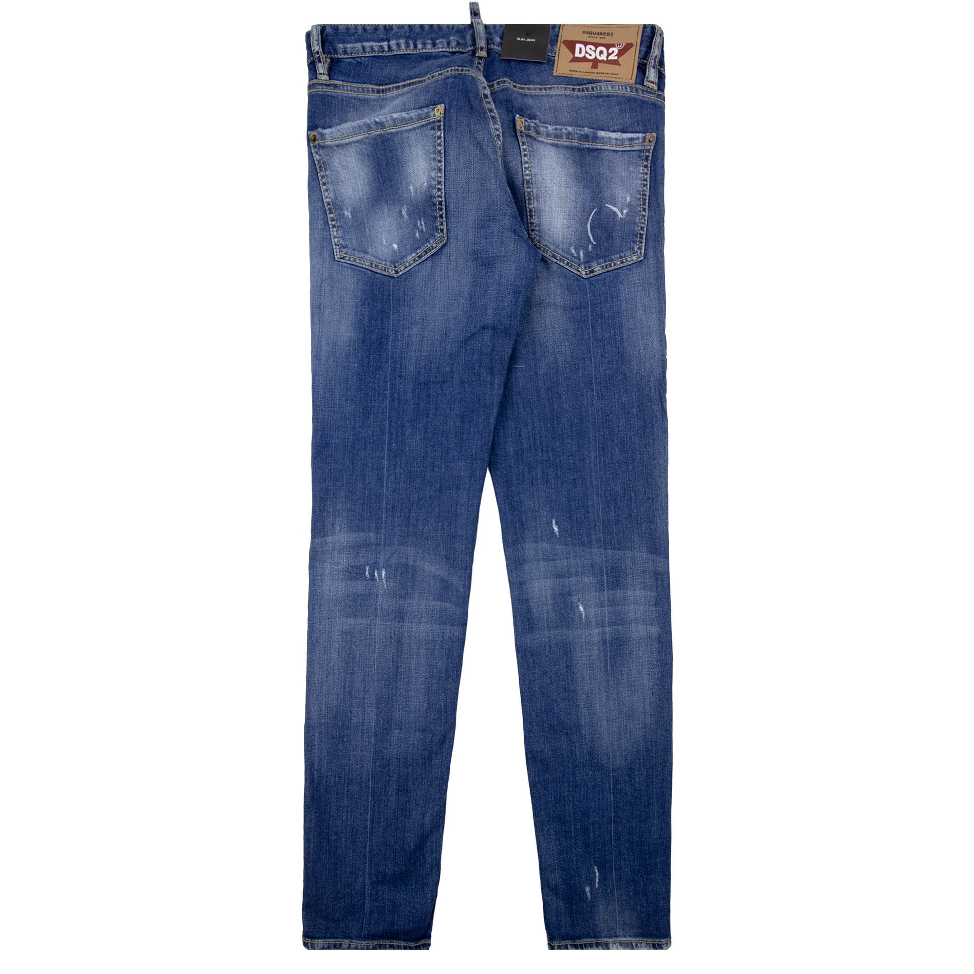 Dsquared2 Maple Leaf Slim Jean Denim 470