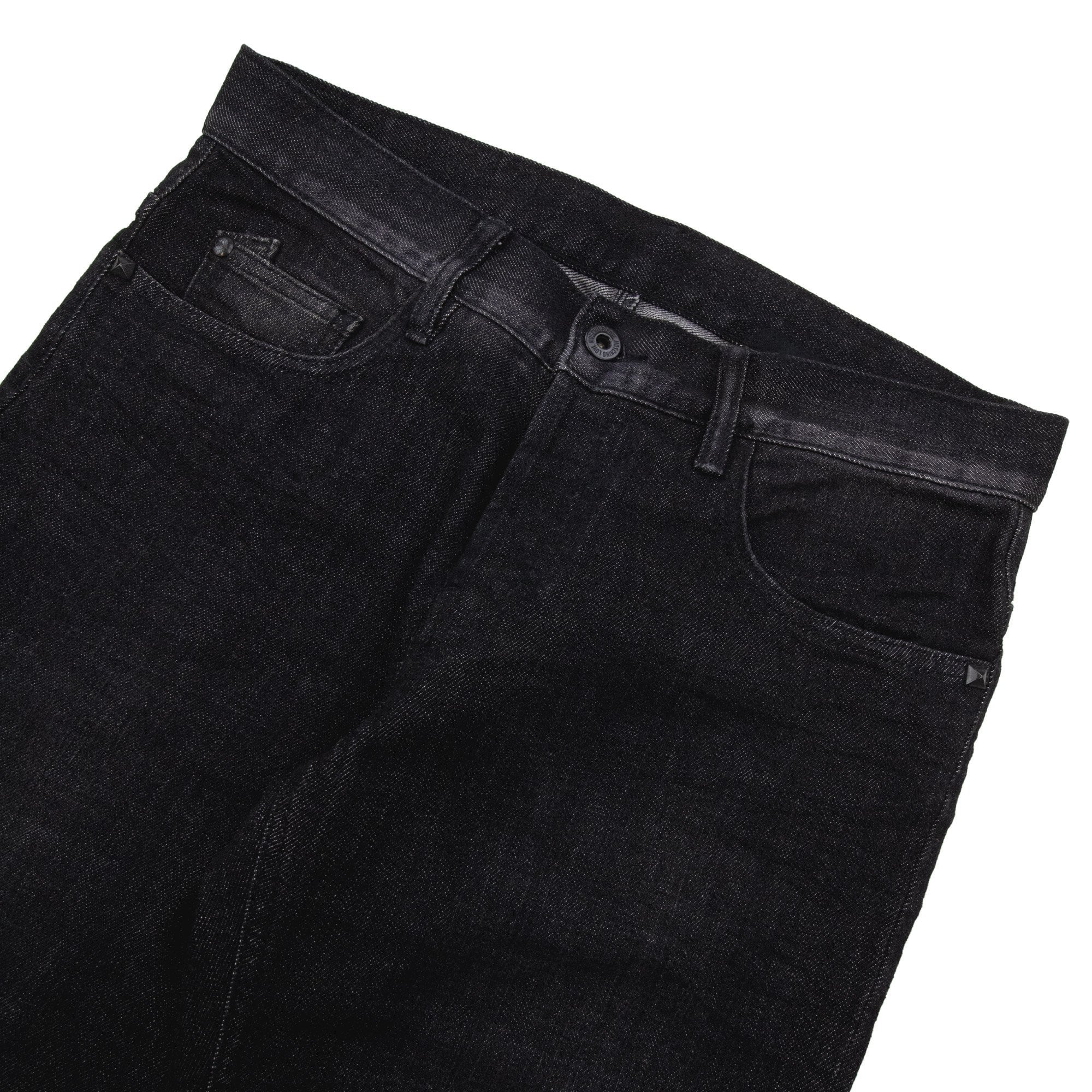 Love Moschino Back Pocket Studs Denim Jean Black