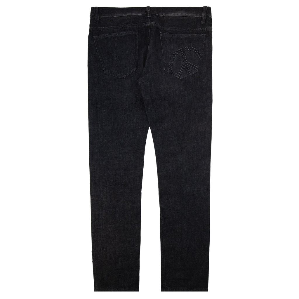 Love Moschino Back Pocket Studs Denim Jean Black