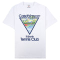 Casablanca Tennis Club Icon St Barth T-shirt White