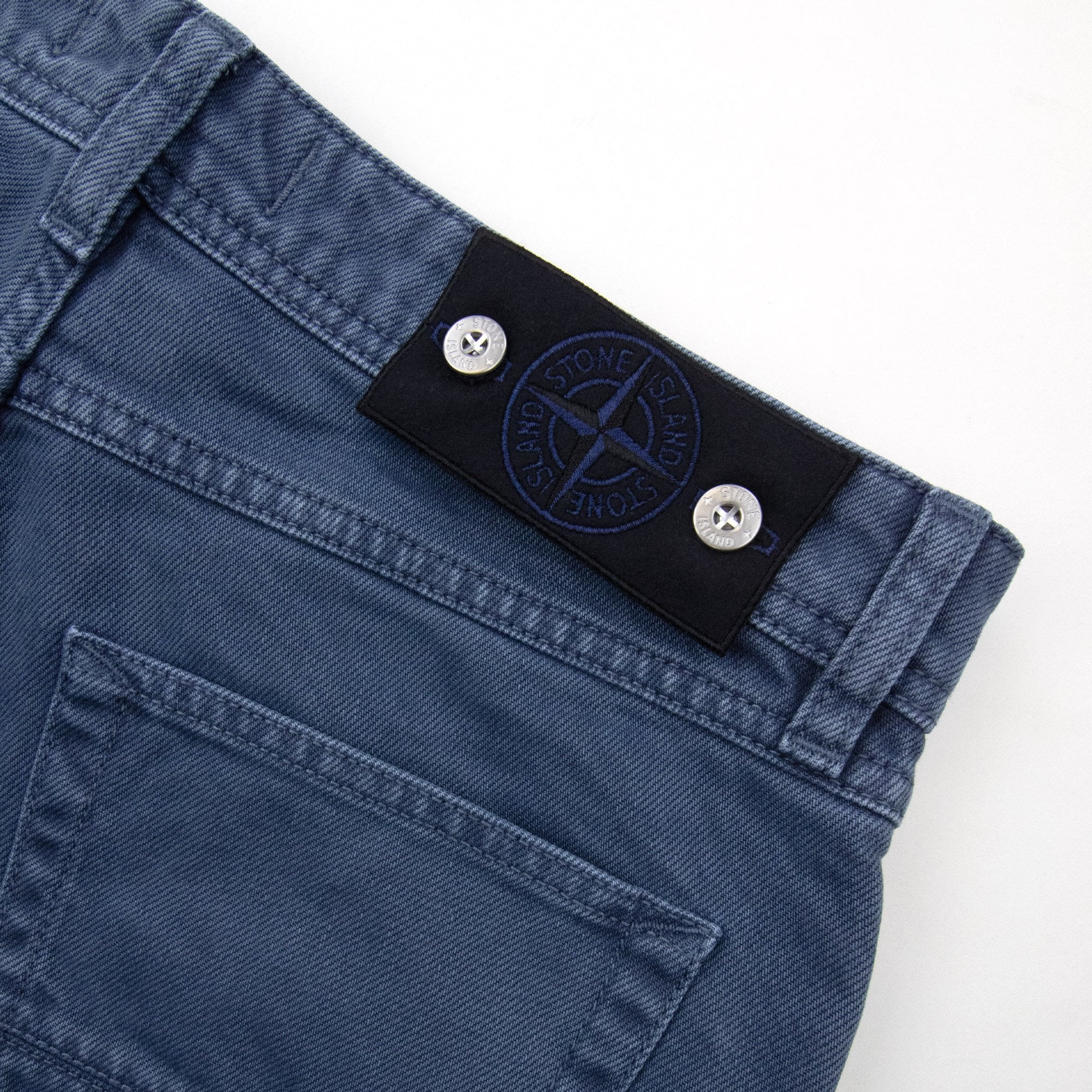 Stone Island J100005 Light Bull Denim Tc Straight-fit Jean Indigo V0021
