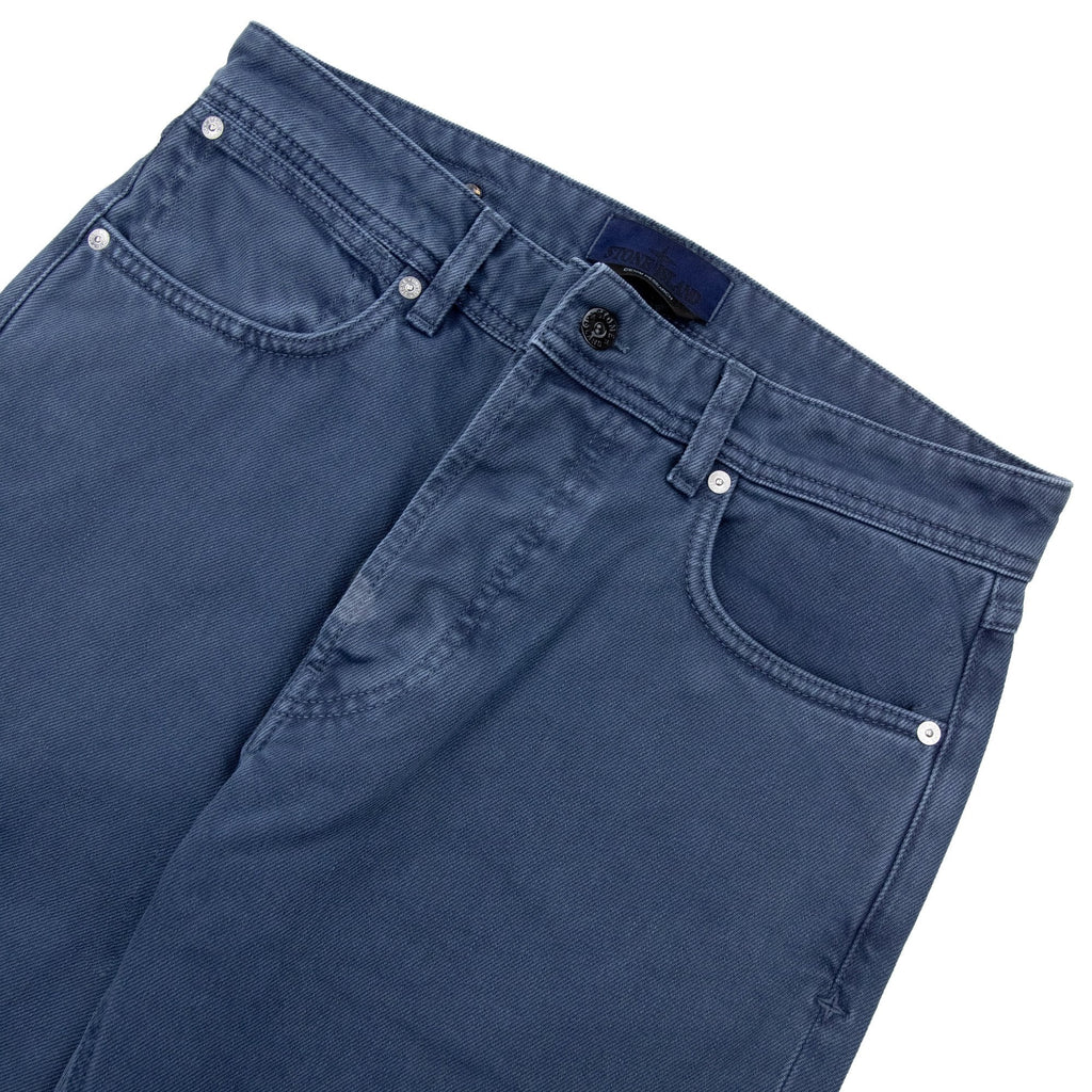 Stone Island J100005 Light Bull Denim Tc Straight-fit Jean Indigo V0021