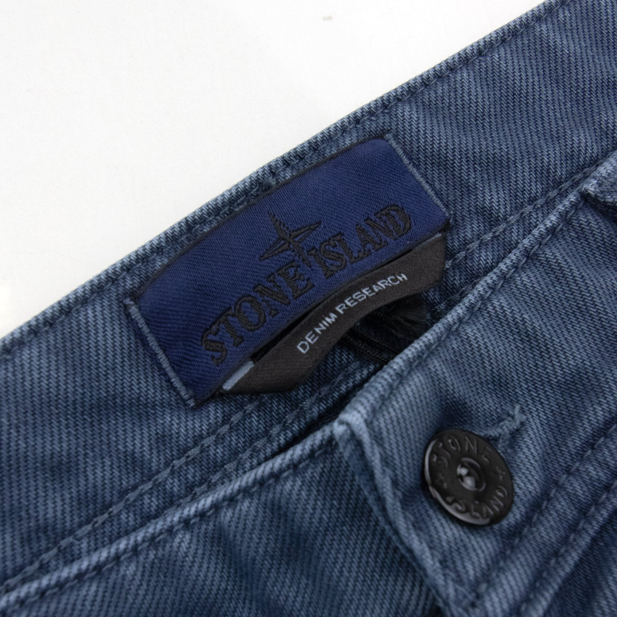 Stone Island J100005 Light Bull Denim Tc Straight-fit Jean Indigo V0021