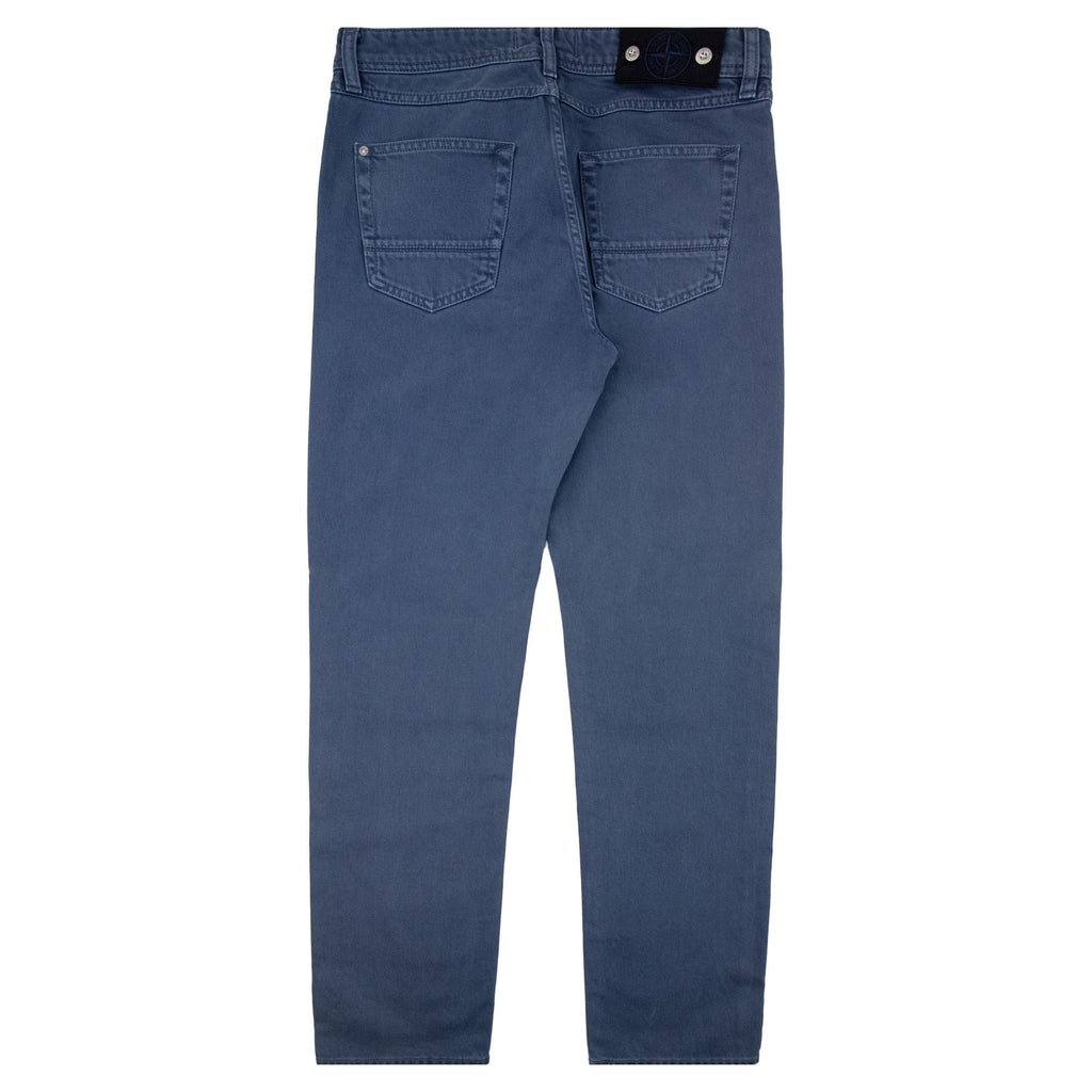 Stone Island J100005 Light Bull Denim Tc Straight-fit Jean Indigo V0021