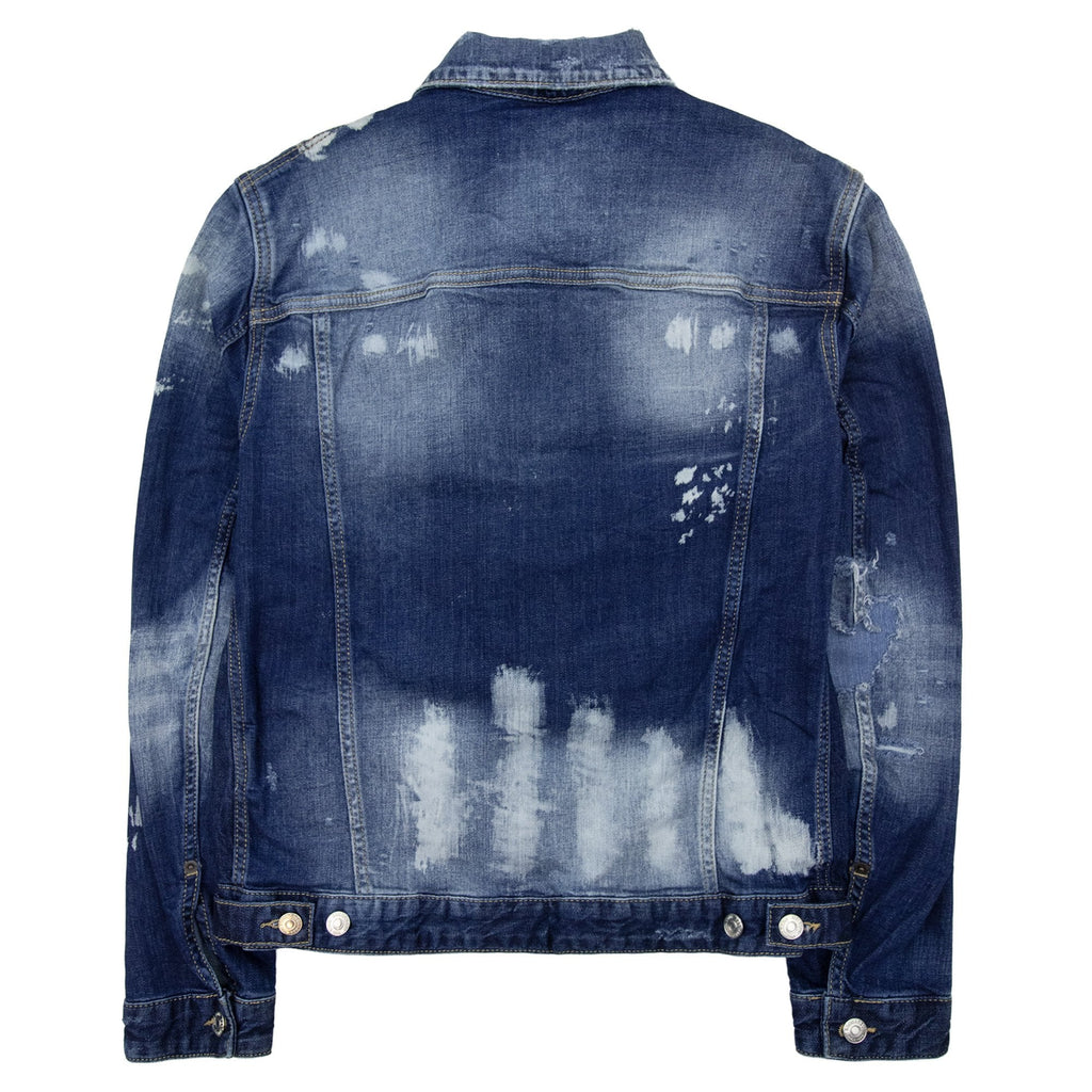 Dsquared2 Mid Wash Over Jean Denim Jacket Denim 470