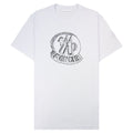 Moncler Sketch Embroidered Logo Cotton T-shirt White 00a