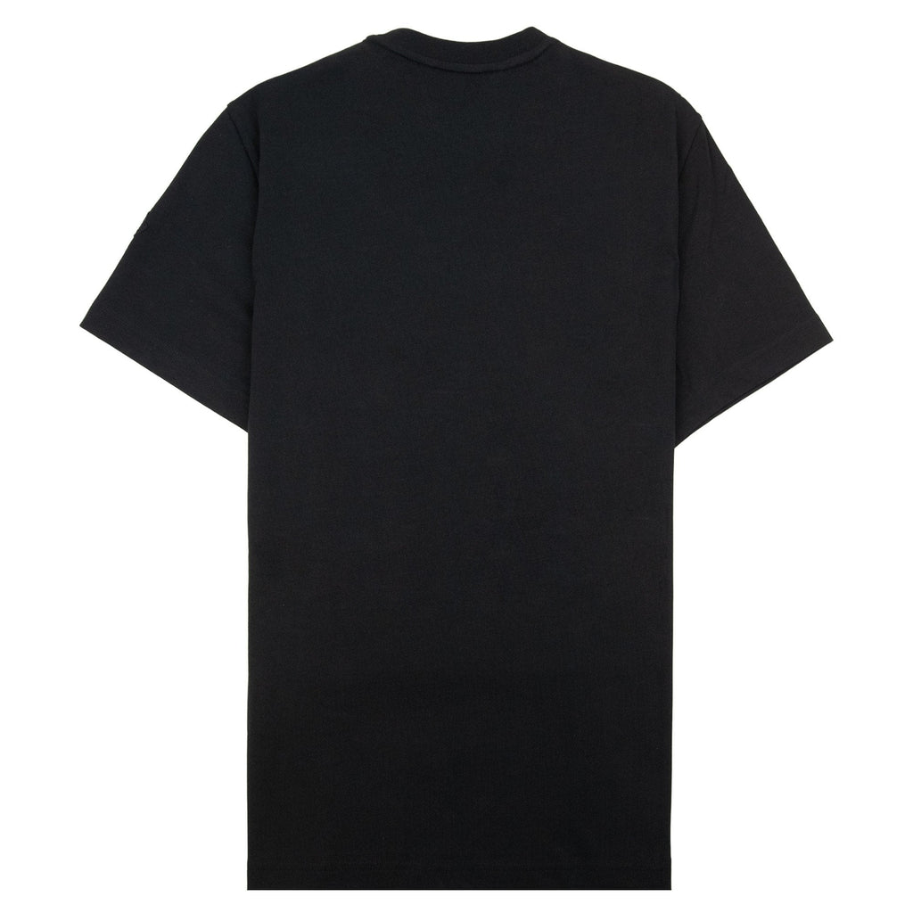 Moncler Sketch Embroidered Logo Cotton T-shirt Black 999
