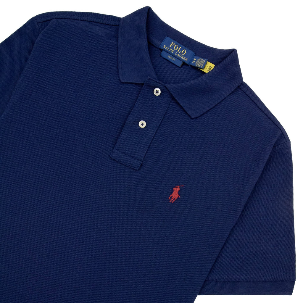 Polo Ralph Lauren Slim Fit Short Sleeve Polo Navy