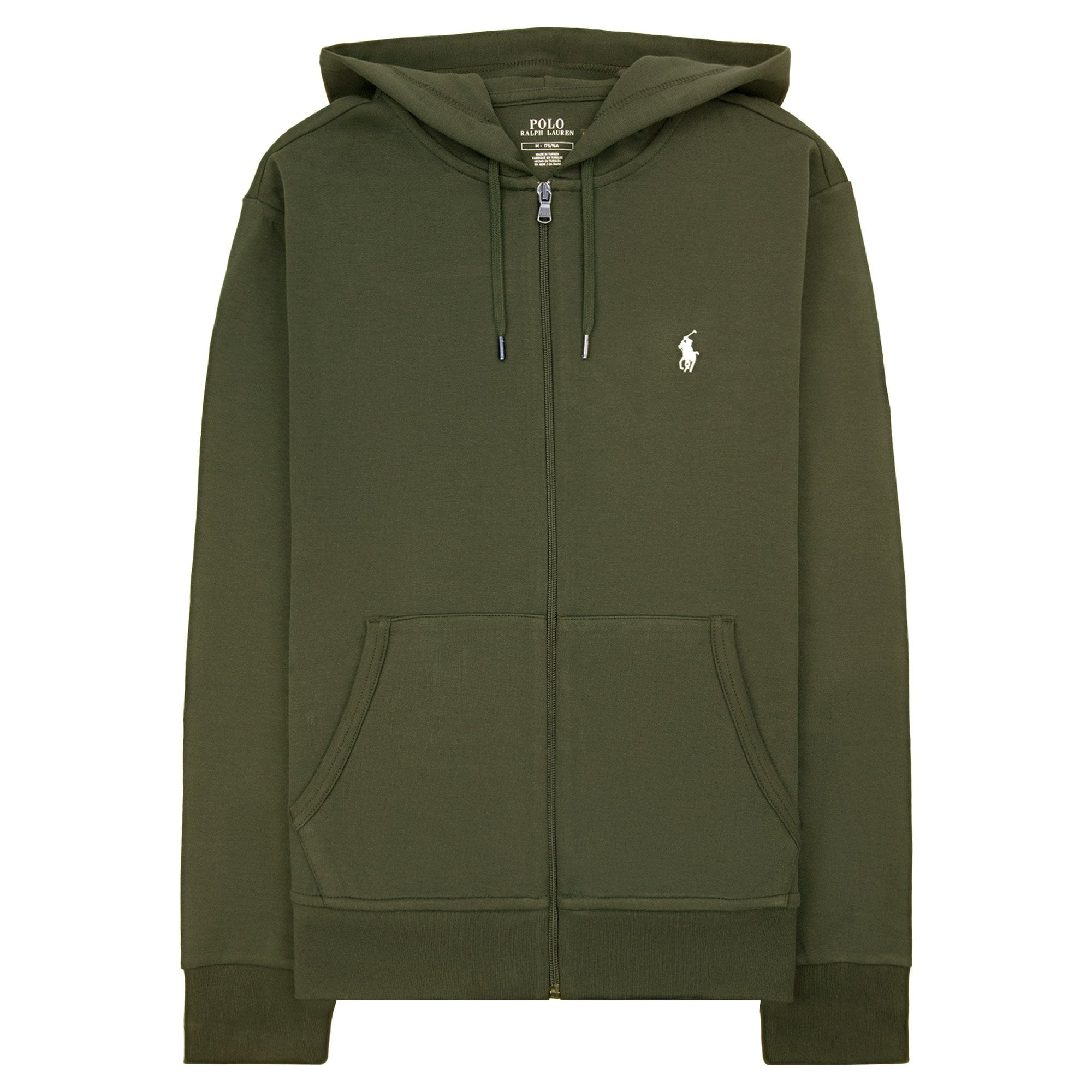 Polo Ralph Lauren Double Knit Full Zip Hoodie Green