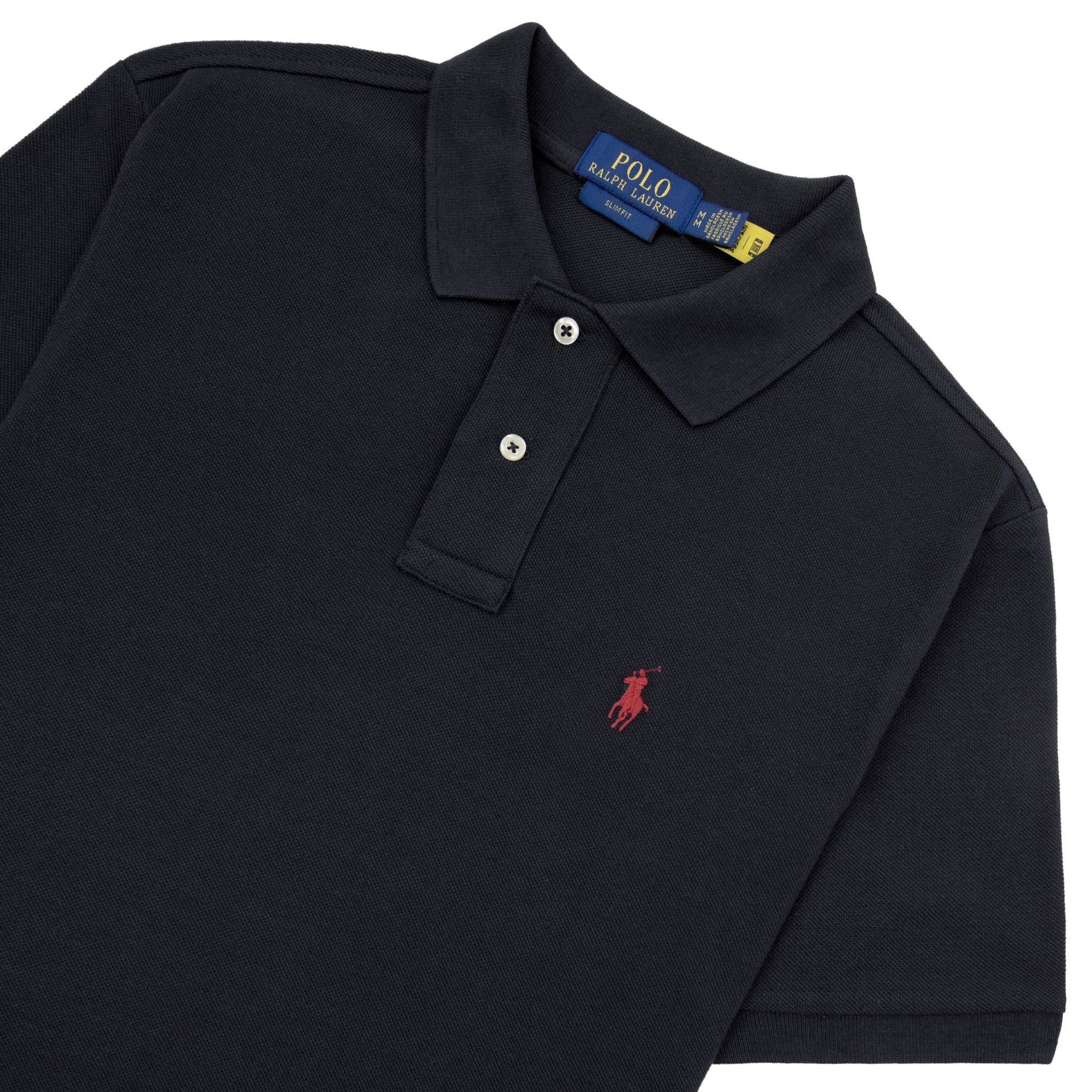 Polo Ralph Lauren Slim Fit Short Sleeve Polo Black