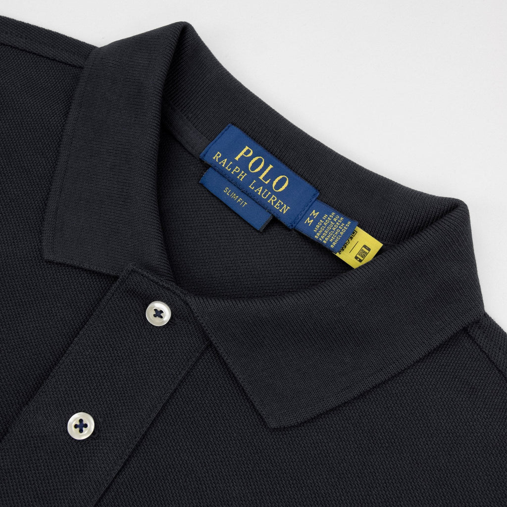 Polo Ralph Lauren Slim Fit Short Sleeve Polo Black