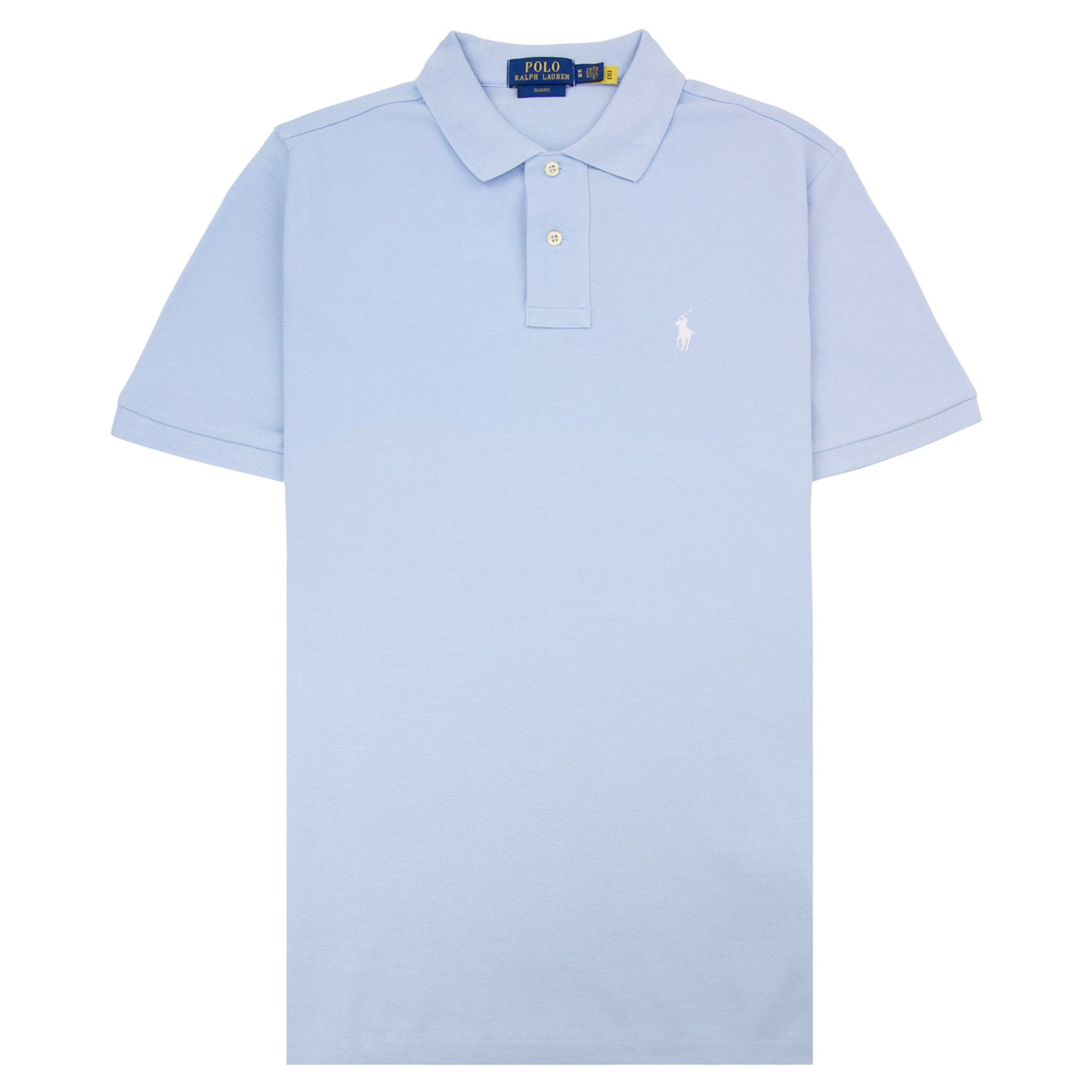 Polo Ralph Lauren Slim Fit Short Sleeve Polo Baby Blue