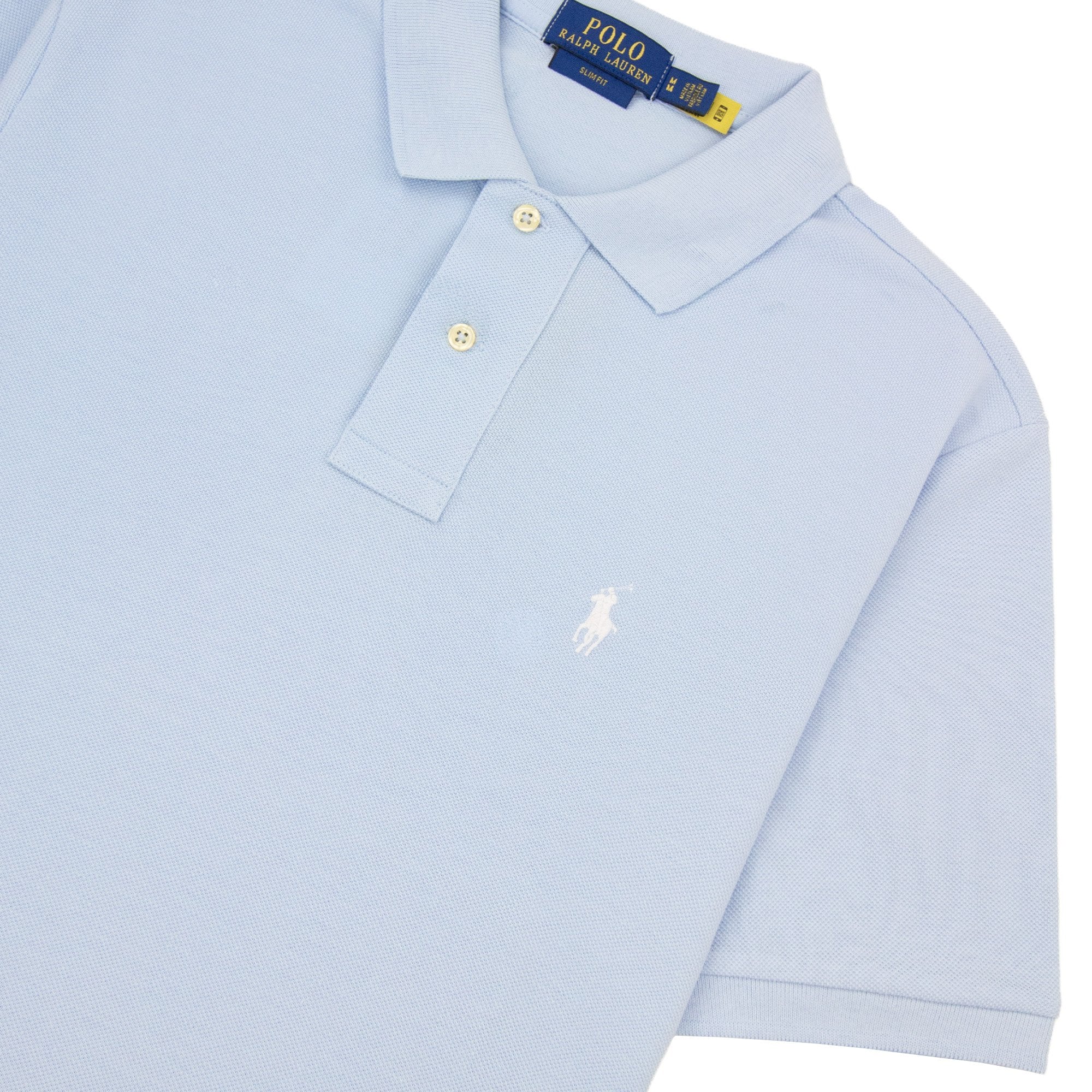 Polo Ralph Lauren Slim Fit Short Sleeve Polo Baby Blue