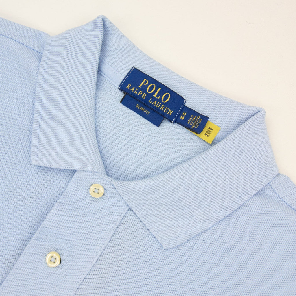 Polo Ralph Lauren Slim Fit Short Sleeve Polo Baby Blue
