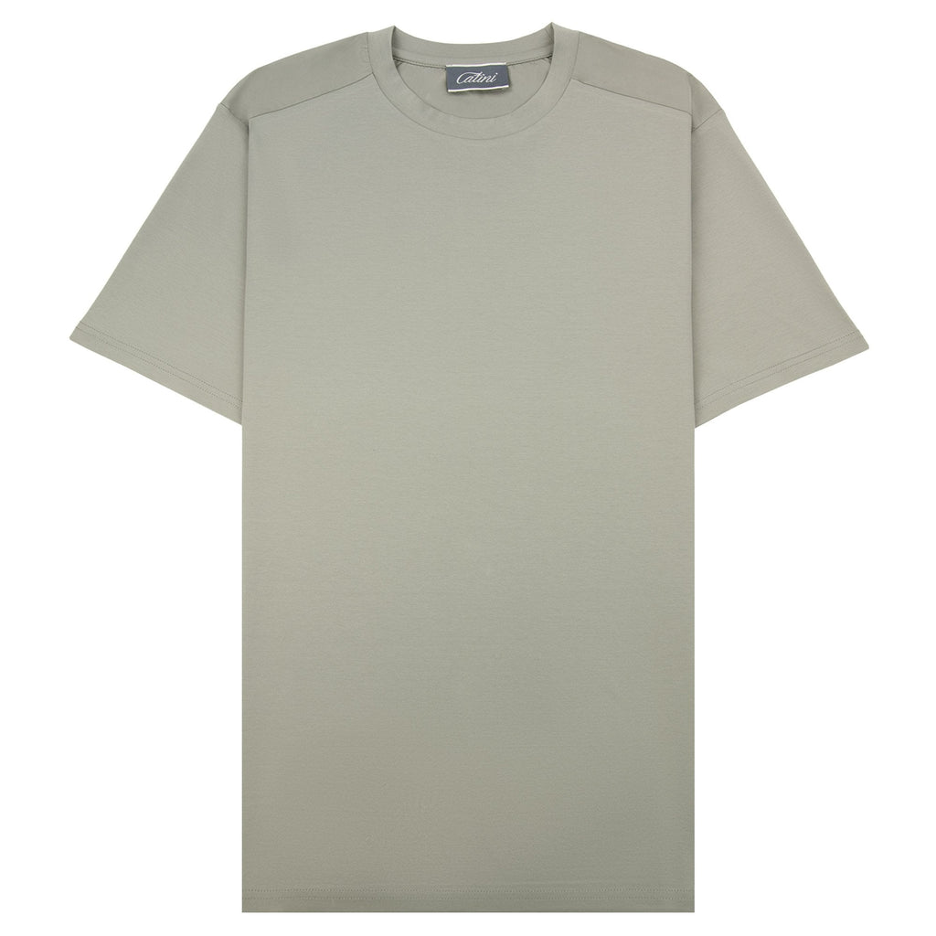 Catini Firenze Shoulder Panel T-shirt Champagne