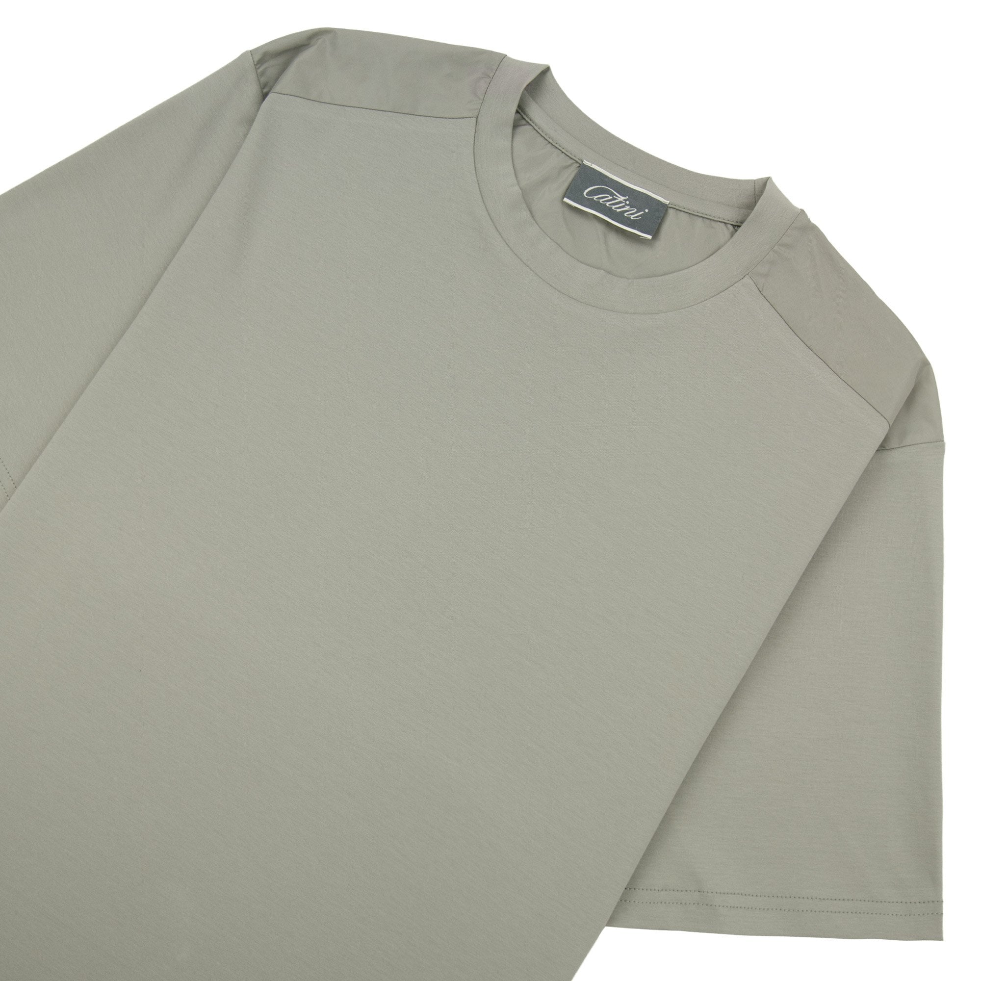 Catini Firenze Shoulder Panel T-shirt Champagne