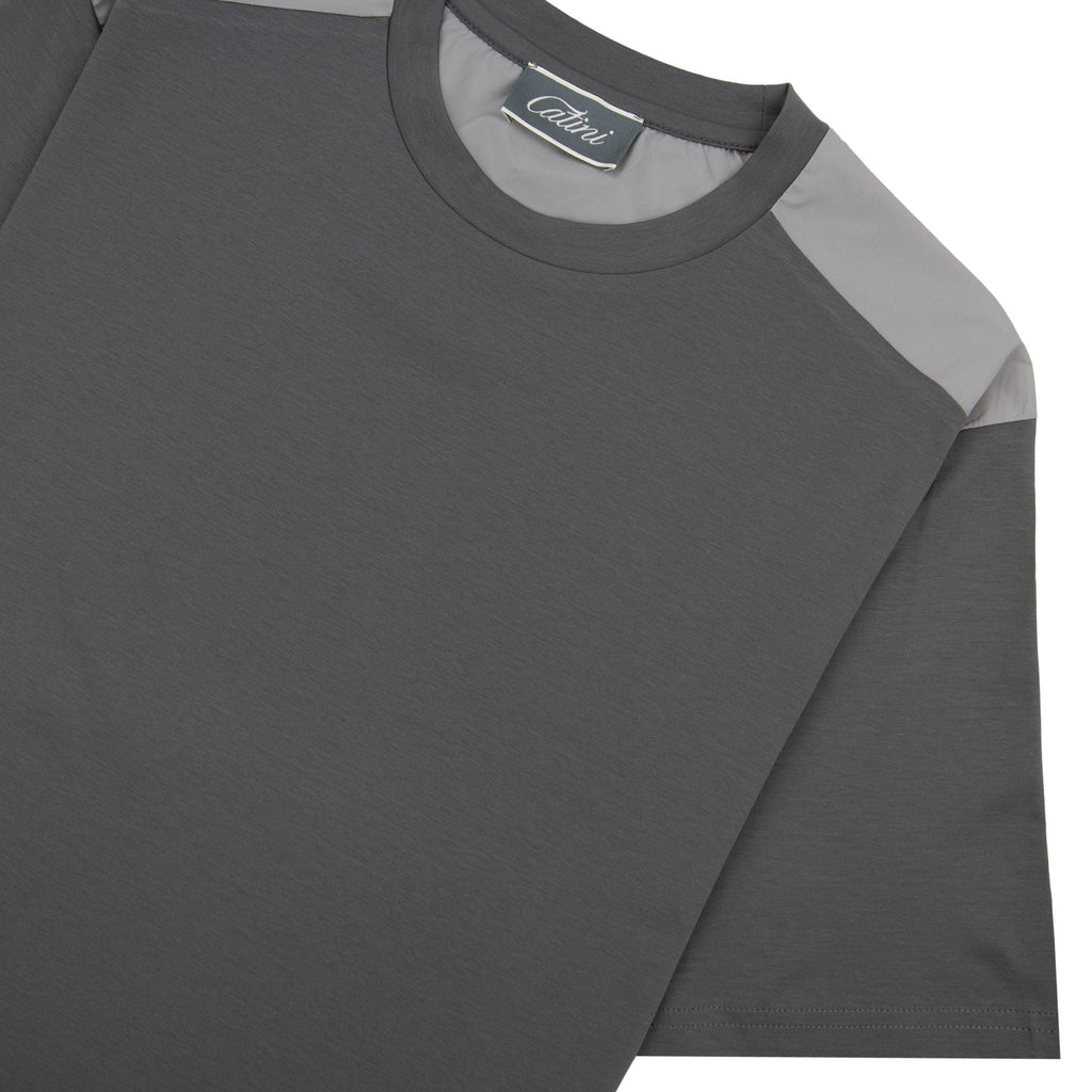 Catini Firenze Shoulder Panel T-shirt Grey/grigio Grey