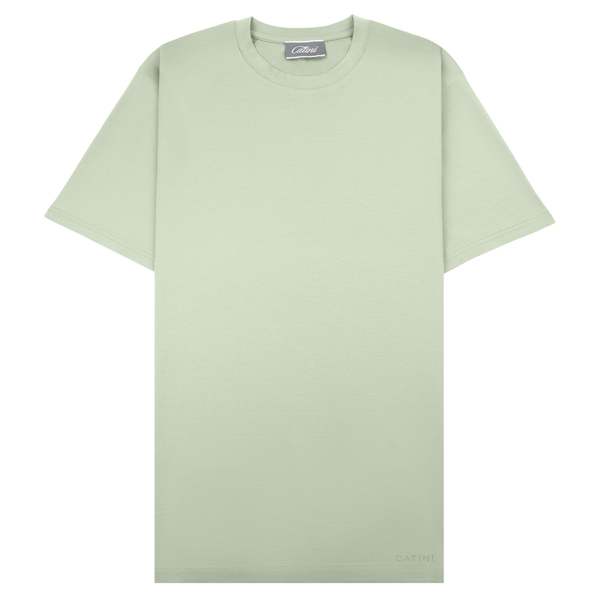 Catini Firenze Plain T-shirt Soft Emerald