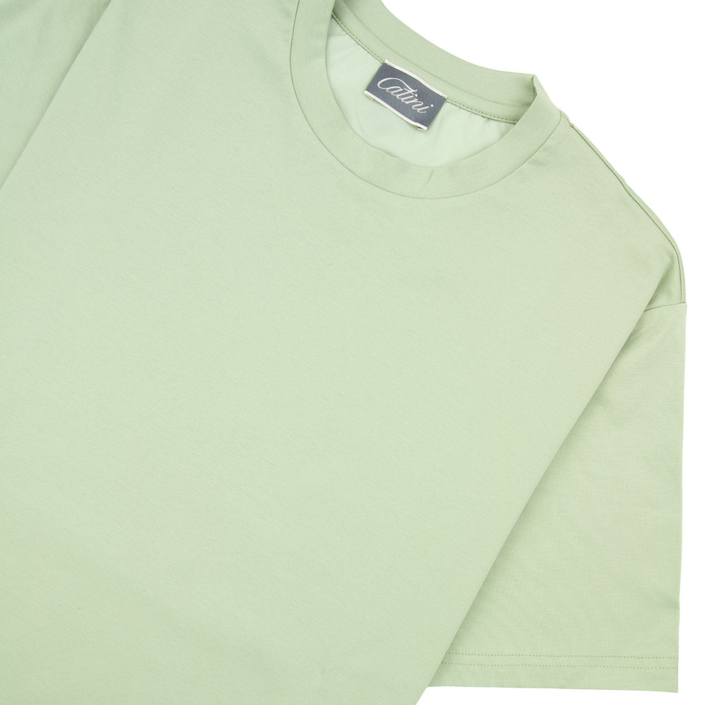 Catini Firenze Plain T-shirt Soft Emerald