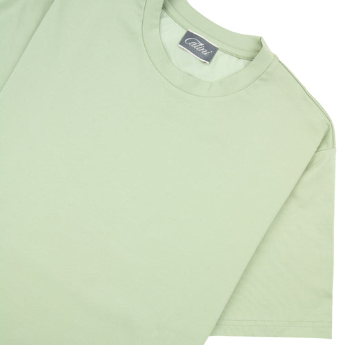 Catini Firenze Plain T-shirt Soft Emerald