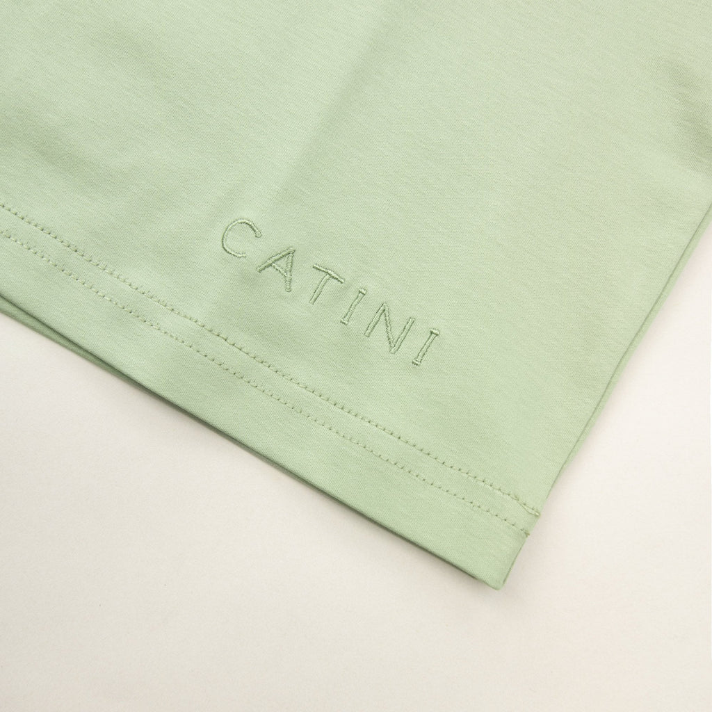 Catini Firenze Plain T-shirt Soft Emerald